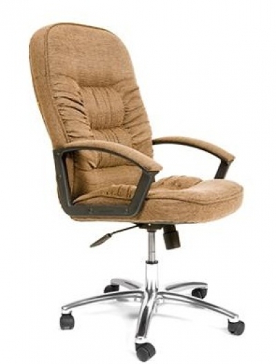 Кресло руководителя кожа Buffalo / Экопремиум / ткань CH-418